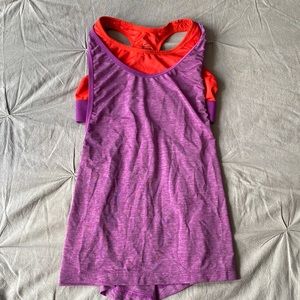 Nike built in bra tank